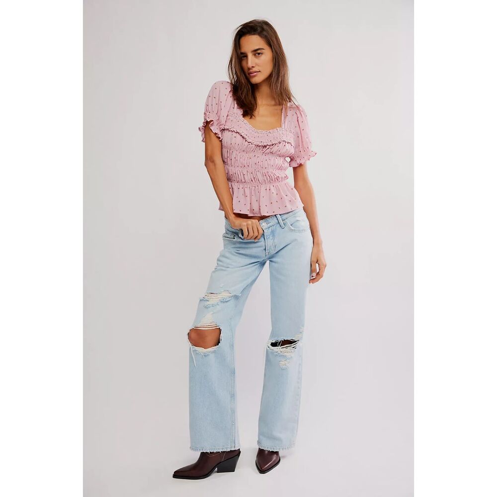 Free People Adore You Blouse